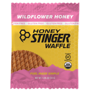 Honey Stinger Organic Gluten Free Waffle, Wildflower Honey, 16 count