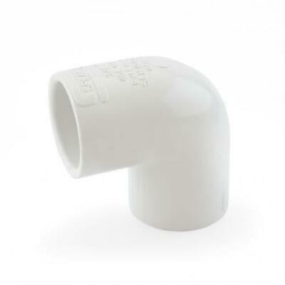 10 Pack Genova Products 30707CP 3/4-Inch 90 Degree PVC Pipe Elbow 