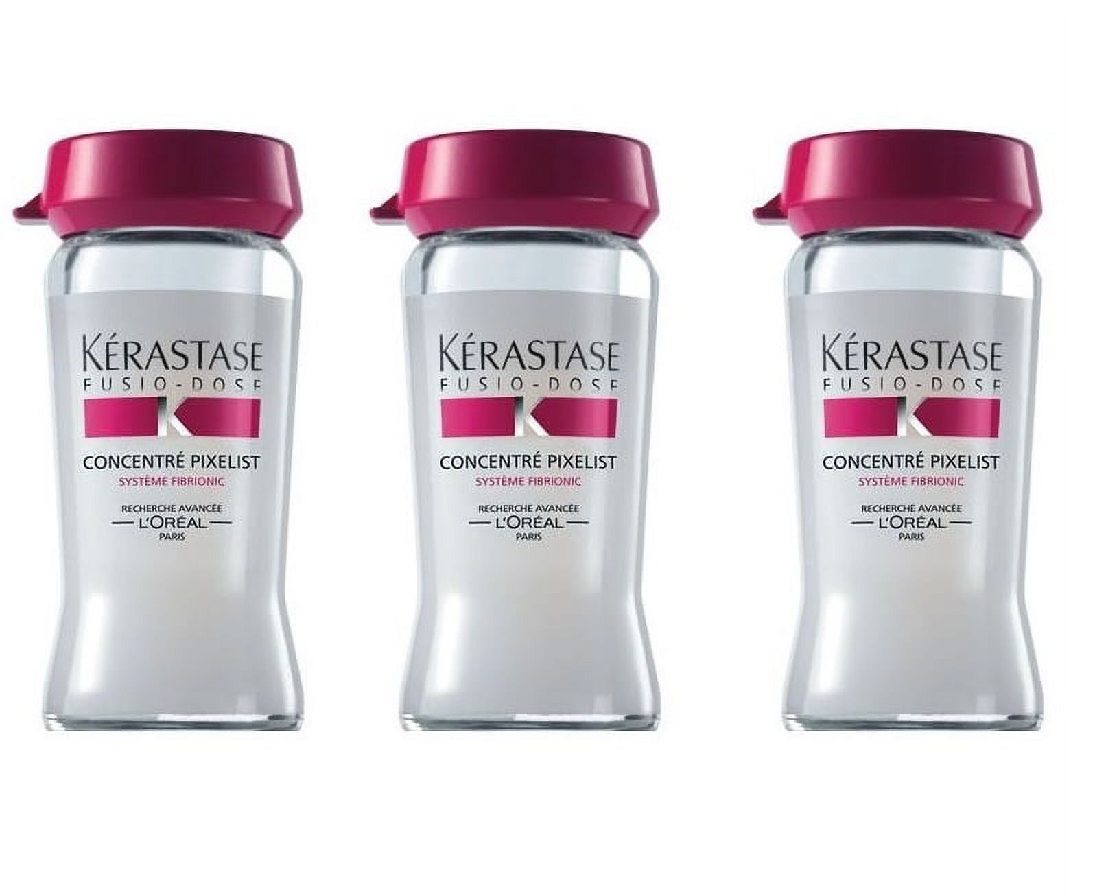 Kérastase Fusio-Dose Concentré Pixelist Kerastase Reflection Pixelist Post-Color Shine Treatment, 3 Vials