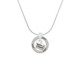 thumbnail image 2 of Delight Jewelry Silvertone Small Matron of Honor Heart Joy Ring Charm Necklace, 18", 2 of 4