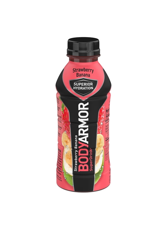 BODYARMOR Sports Drink, Strawberry Banana, 16 fl oz , 1 count