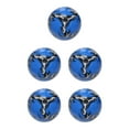thumbnail image 1 of Maytalsory Wide Application Soccer Ball For Training And Sports Football Game Blast-proof 1 Blue 5Set, 1 of 6