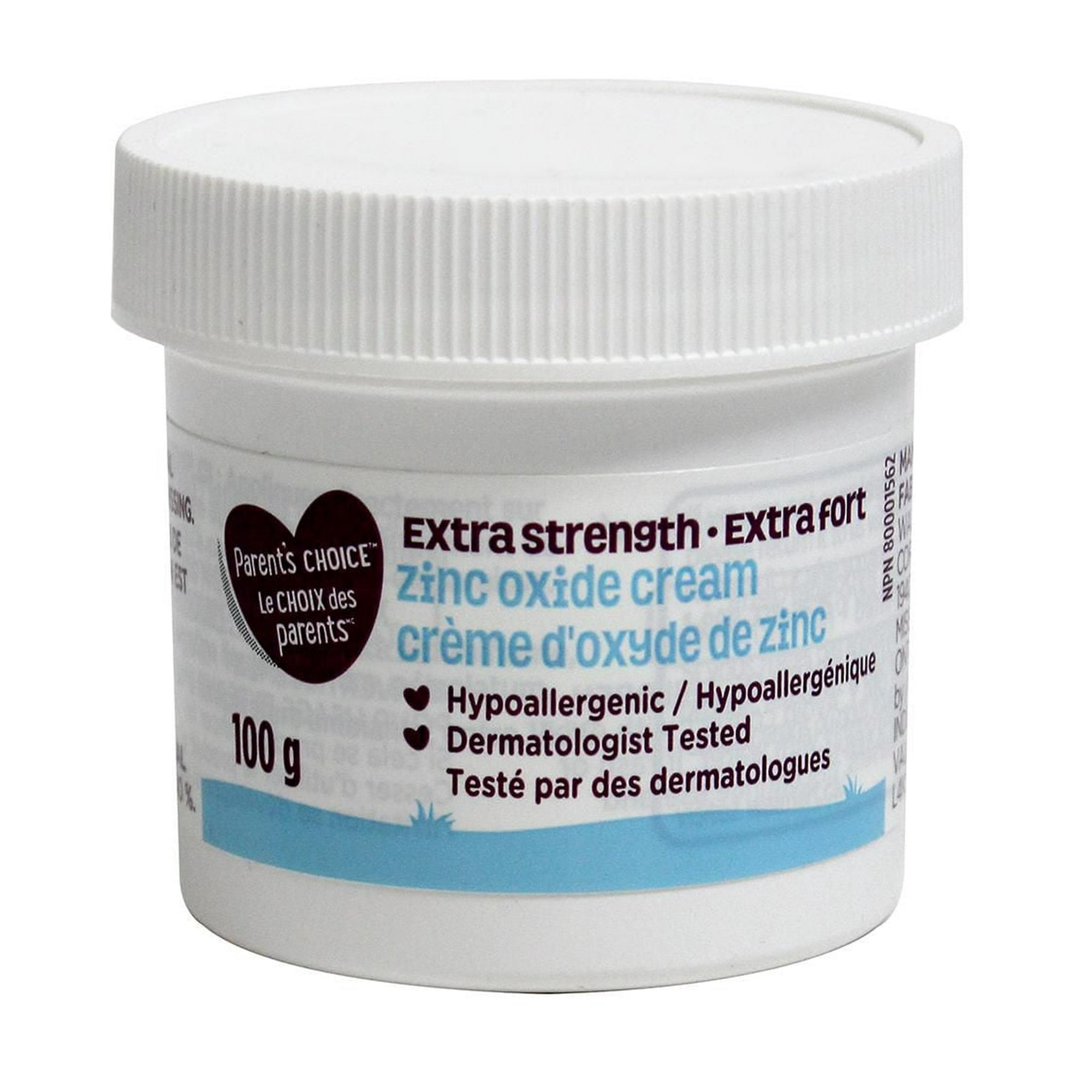 Parent's Choice Extra Strength Zinc Oxide Cream, 100 g - Walmart.ca