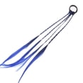 thumbnail image 4 of Accesorios para el cabello Soidarity trenza colorido 4 colores Azul, 4 of 4