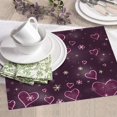 thumbnail image 5 of Uemuo Snowflakes and Hearts Pattern Dish Drying Mat,16*18 inch Absorbent Dish Drainer Kitchen Counter,Large Size Dish Drying Pad for Countertops,Sinks,Draining Racks, 5 of 6
