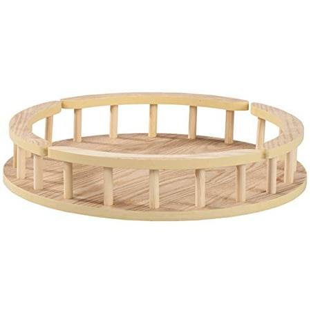 

Wood Lazy Susan Turntable 16-Inch Diameter