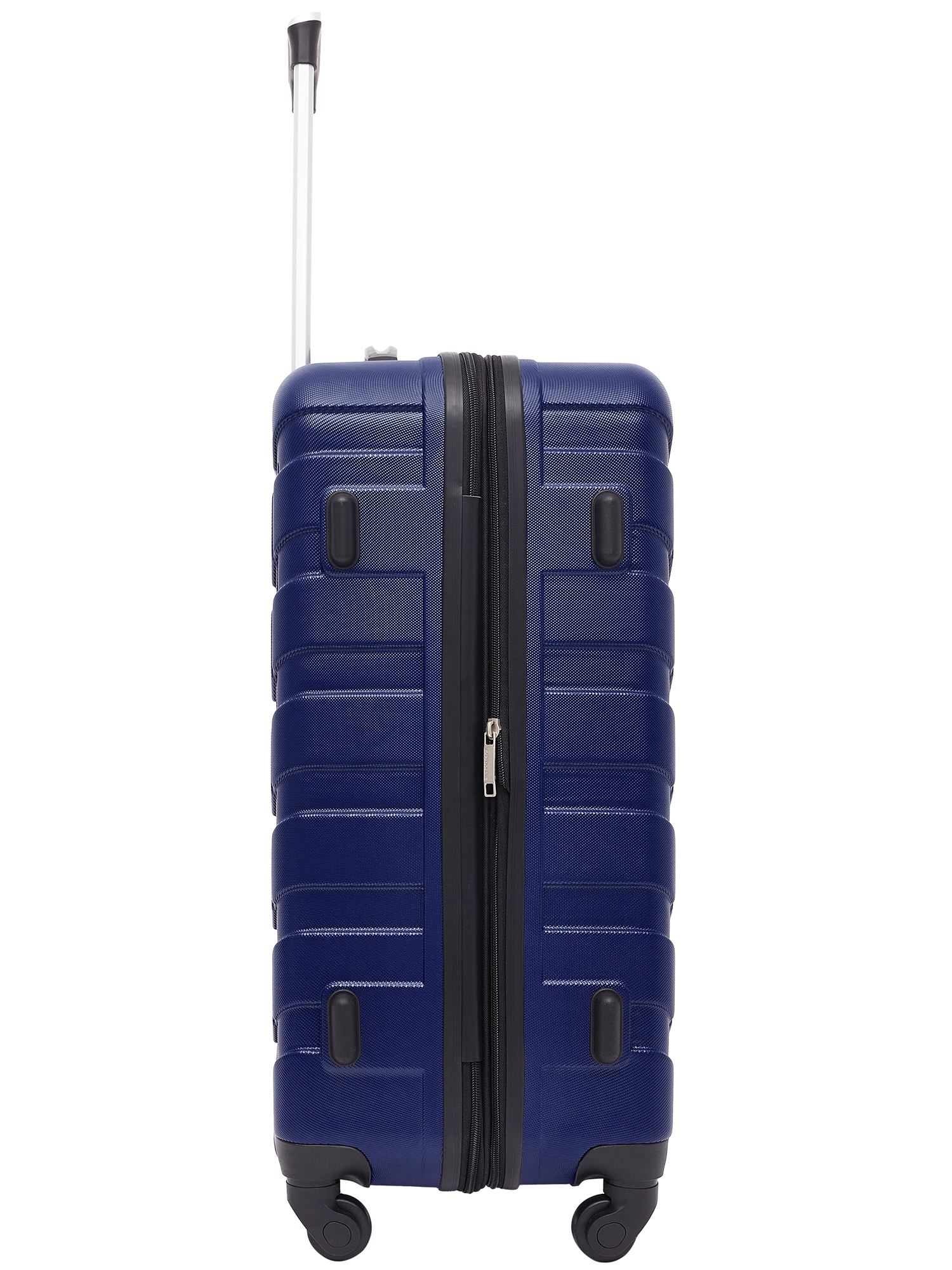 Wrangler 4 Piece Rolling Hardside Luggage Set, Blue - image 5 of 9