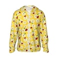 thumbnail image 2 of Lsque Chamomile And Ladybug UPF 50+ Lightweight Sun Protection Men's Women's Long Sleeve Shirt, Hoodie Performance -Small, 2 of 9