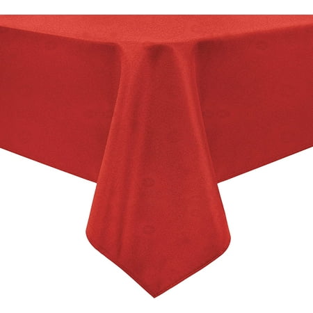 

Beautiful Rectangle Table Cloth Fabric Tablecloth with Waterproof Stain Resistant Protection \u2013 Quick-Drying Heavy Weight Table Cover Safeguards Against Spills