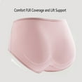 thumbnail image 4 of Txenfivo Womens Underwear Cotton Briefs Panties for Women, Seamless Big Girls No Show Panties, 6 Pack, High Waist, M-XXL, 4 of 6