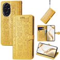 thumbnail image 2 of Funda Cartera FOXDOCK para Honor 200 Pro , Flip PU con Relieve de Gatos y Perros, Tarjetero y Soporte, 2 of 6
