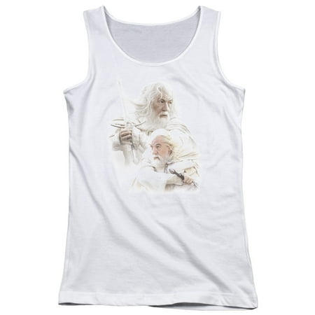 The Lord of the Rings Gandalf The White Juniors Tank Top Shirt
