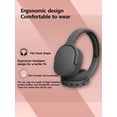 thumbnail image 2 of Headphone ANC Active Noise Reduction Bluetooth 5.3 Strong Bass Wireless Earphones Suitable For IOS, Android Systems, Tablets-Black, 2 of 5