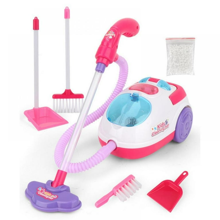 STOBOK 1pc Simulation Vacuum Cleaner Kids Cleaning Toys Dust Cleaner Home  Doll Home Accessories Early Pretend Play Kitchen Accessories Decoration