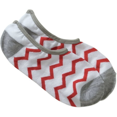 No Boundaries Chevron & Diamonds 3pk Sneaker Sock