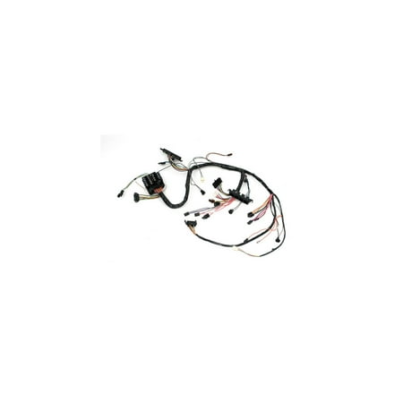 Camaro Under Dash - Eckler's Premier Products 33-183930 Camaro Under Dash Main Wiring Harness, For Cars With ManualTransmission Console Shift & Factory Console Gauges,