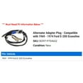 thumbnail image 2 of Alternator Adapter Plug - Compatible with 1969 - 1974 Ford E-200 Econoline 1970 1971 1972 1973, 2 of 2
