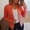 #1-Orange, variant on Azrian Womens Jackets and Coats Clearance,Plus Size Women's Solid Color Casual Fashion Long-sleeved Cardigan Top Jacket Coat Outerwear on Sale