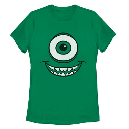 Monsters Inc Women's Mike Wazowski Eye T-Shirt
