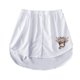 thumbnail image 3 of Gibobby faldas de lentejuelas para mujer inferior, falda de extensión de camisa de barrido con botones, extensión de camisa, capas, parte superior e inferior, paquete de 2(Rosa, M), 3 of 5