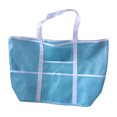 thumbnail image 1 of Bolsa de playa, Bolsa de playa de malla Tote de playa de gran tamaño Bolsa de juguete de playaazul, 1 of 1