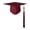 E, variant on Unisex Adult Matte Graduation Cap with Tassel 2026 for Grad Caps, 12 Colors,C
