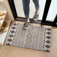 thumbnail image 2 of Boho Black and White Tribal Ethnic Pattern Door Rugs,Washable Non Slip Door Mats Indoor,Decorative Door Mats,Entry Mat Indoor for Entrance,Bedroom,Kitchen,Bathroom,16"x24", 2 of 6