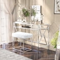 thumbnail image 3 of Furniture of America Ian Metal 3-Piece Bedroom Vanity Set, 3 of 3