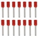 thumbnail image 2 of 1000 Uds Terminal de extremo de cable de Pin aislado terminales preaislados de PVC de cobre para iluminación de transporte E1012, 2 of 5