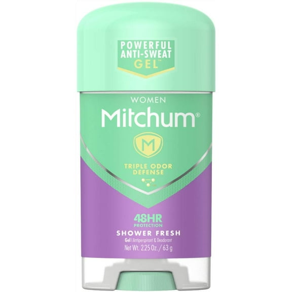 Mitchum Anti-Perspirant & Deodorant for Women Power Gel, Shower Fresh - 2.25 oz - 2 Pack