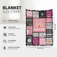 thumbnail image 3 of Encouragement Gifts for Women, Compassion Blanket Big Warm Hugs, Get Well Soon Gift Blanket for Women Love & Hope with Fluffy Comfort(50x60), 3 of 5