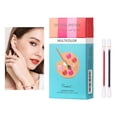 thumbnail image 3 of 20 hisopos de algodón para labios, antiadherentes, cosméticos para mujeres. Multicolor, 3 of 9