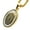 Gold, variant on High Polished Silver Plated Stainless Steel Guadalupe Virgin Mary Pendant 3 mm Box Chain Necklace SCP 152 S