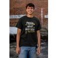 thumbnail image 4 of Military Logo Proud US Army Brother Men's Graphic T Shirt Tees Brisco Brands S, 4 of 5