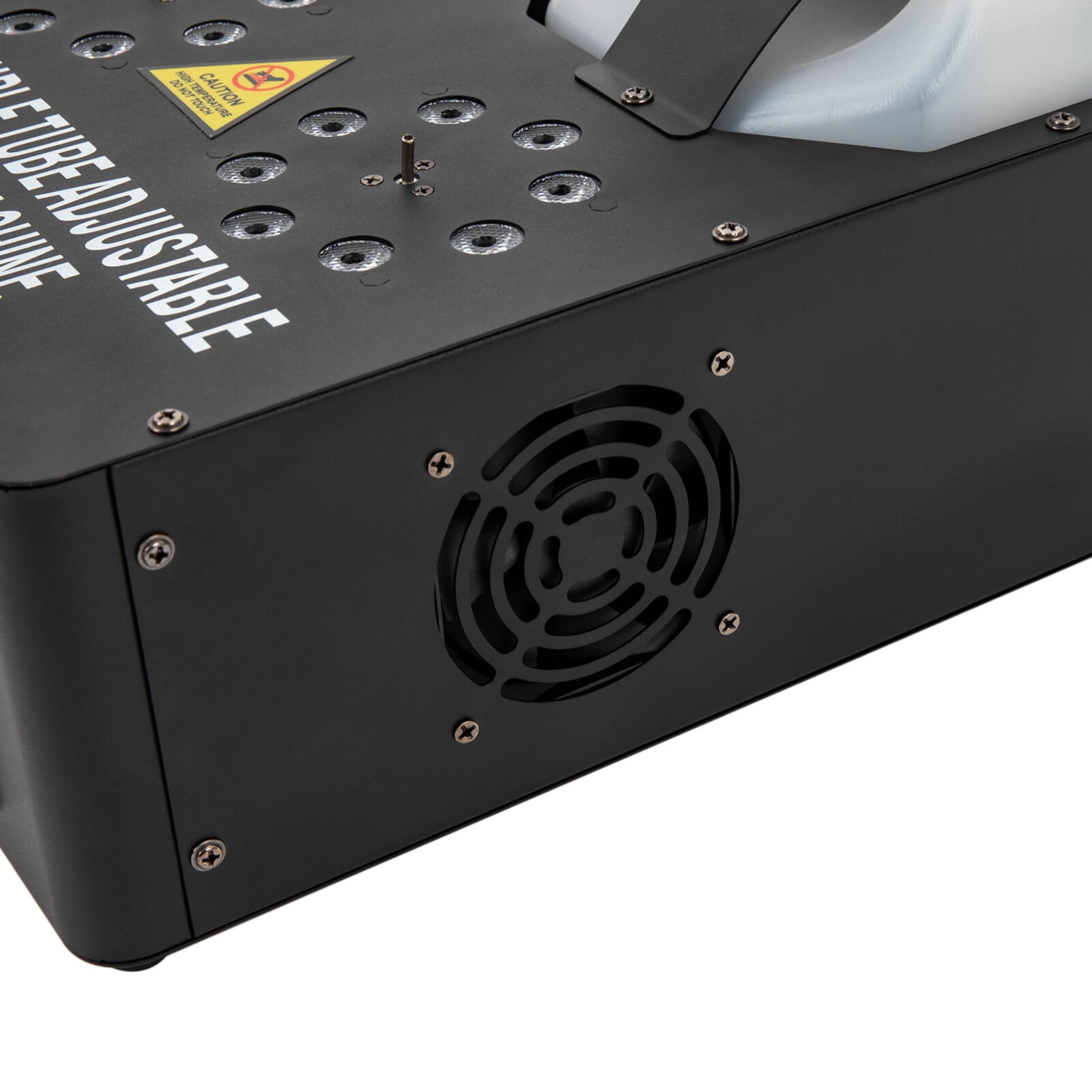 FOGGBET 2000W Fog Smoke Machine LED RGB Stage DJ Fogger Smoke Effect Multi-Color Remote