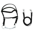 thumbnail image 2 of Crafted Nylon Adjustable Horse Bridle Rein, Stylish Equestrian Headstall for Riding Control with Comfort Compatible with Various Tack Designed for Most Sized Horses, 2 of 7