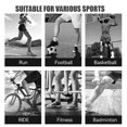 thumbnail image 6 of 2Pcs Knee Strap Patella Tendon Support One Size Breathable Sports Adjustable Knee Pads for Men and Women One Size (One Size,Pink and black), 6 of 6
