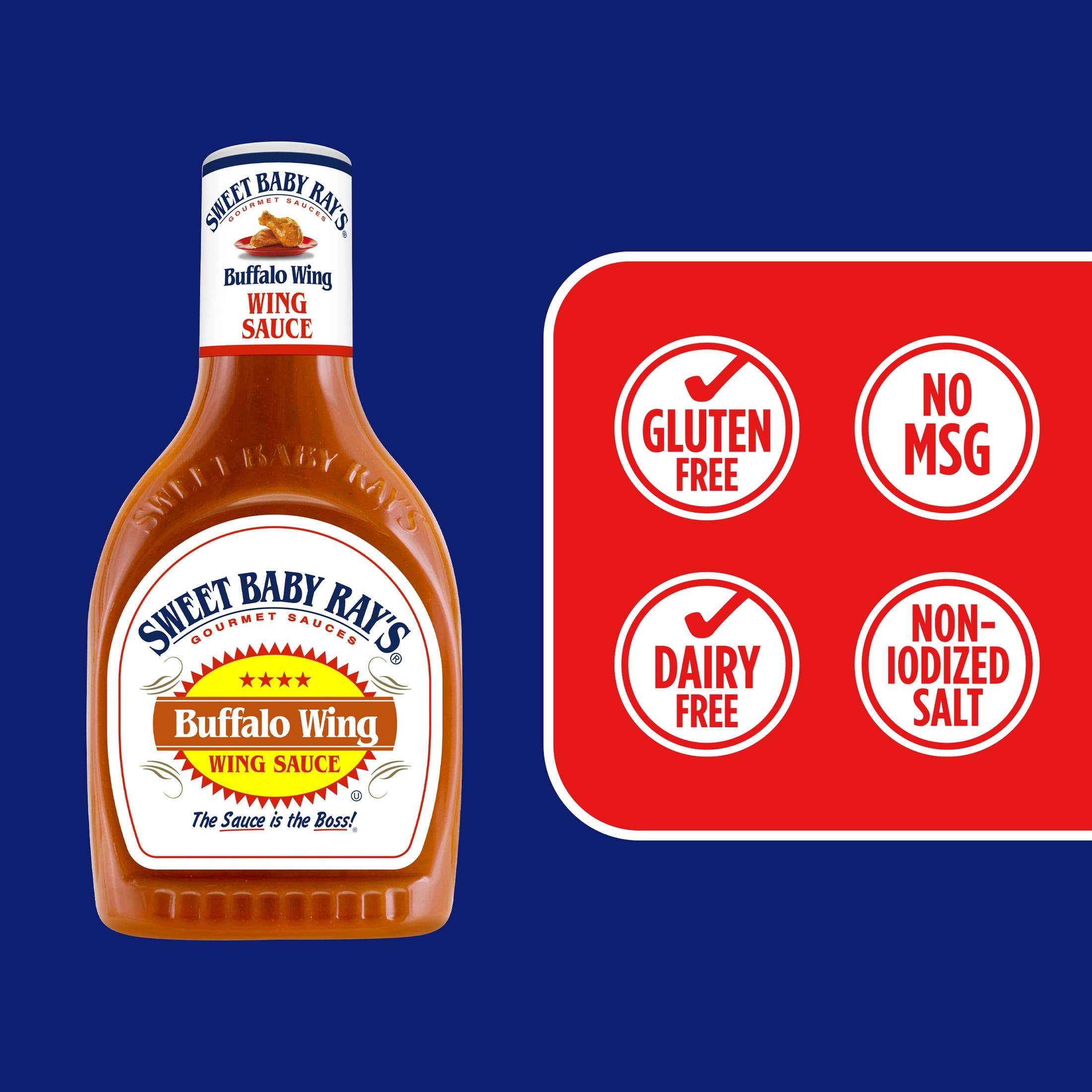 (3 pack) Sweet Baby Ray's® Buffalo Wing Wing Sauce 22 fl oz