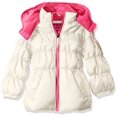 thumbnail image 1 of Baby Girls Ripstop Puffer, Cream, 12 Months, 1 of 2