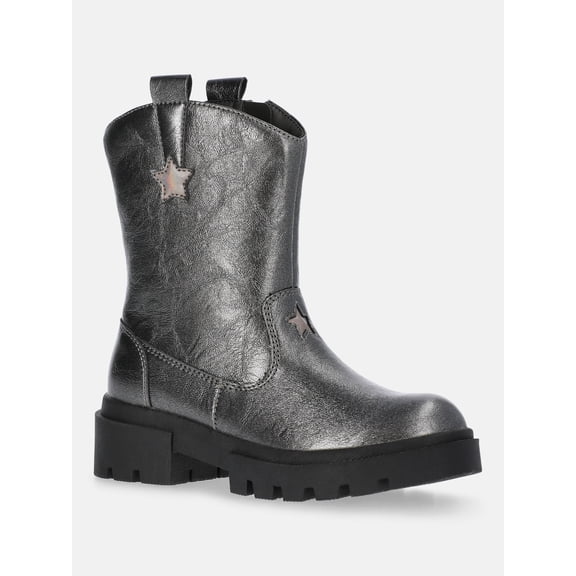 Justice Girls Faux Leather Moto Boots