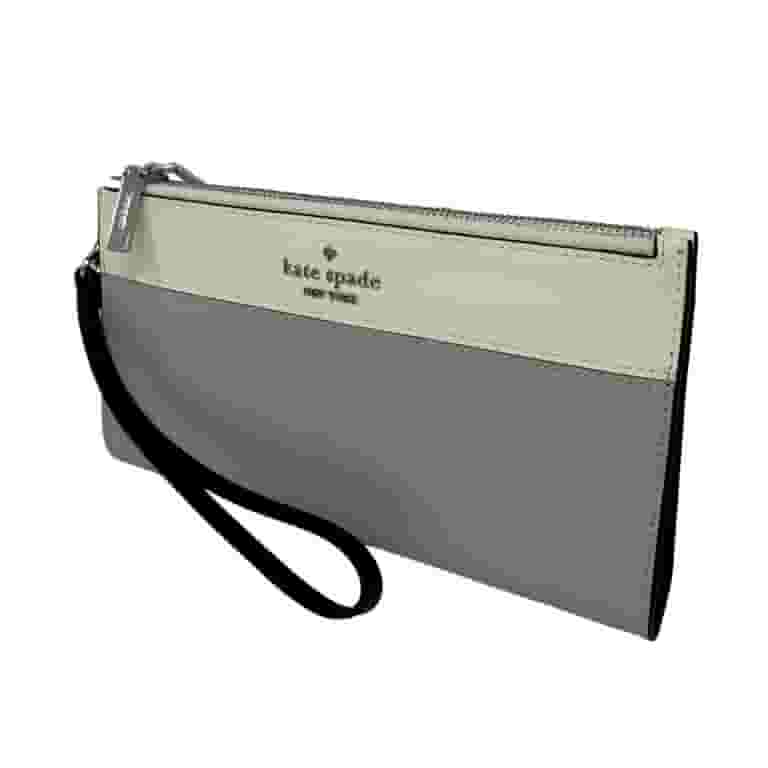 長財布 Kate Spade Madison Double Zip Wristlet KC507 Kate Spade Madison Double Zip Saffiano Leather Wristlet
