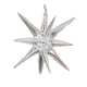 thumbnail image 3 of Globo de aluminio con forma de estrella unida y forma de gota de agua de un solo cuerpo para decoración de bodas, fiestas de cumpleaños, 3 of 5