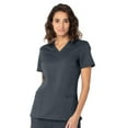 thumbnail image 1 of Landau ProFlex Haut de Sarrau pour Femmes : 3 Poches, Coupe Moderne Ajustée, Col en V Extensible 4169, 1 of 1