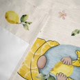 thumbnail image 6 of Valance for Windows,Summer Lemon Gnome Flower Leaf Valances Curtain Rod Pocket Valance for Kitchen Bedroom Living Room Bathroom,Farm Dwarf Plant Retro Linen Short Curtains Window Treatment 54x18in, 6 of 9