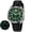 Green Silicone, variant on Automatic Dive Watches for Men, Sport 200M Waterproof Analog Mechanical Watch with Date Display, Super Luminous, Silicone Strap, Sapphire Crystal, Fashion Men's Diver Watch (Green)
