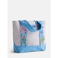 thumbnail image 2 of Disney Lilo and Stitch Women's Patches Canvas Tote Bag, Blue, 2 of 4