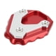 thumbnail image 4 of Amplificador De Pata De Cabra, Almohadilla De Extensión De Soporte Lateral Resistente, Seguridad De Alta Resistencia Para Accesorios De Motocicleta, Repuesto Para CB500X 2019+ Cergrey Rojo, 4 of 8