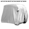 thumbnail image 2 of 210D Oxford Cloth Sliver Waterproof For Golf Cart Cover Dust Cover, 2 of 8
