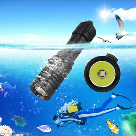5000LM XM-L2 LED Scuba Diving Flashlight Torch 18650 Light Underwater (Best Scuba Diving Flashlight)