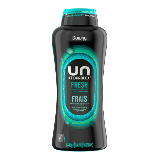 Downy Unstopables In Wash Scent Booster Beads, Fresh Scent, Laundry Beads for odour Protection, Downy Scent Booster Beads, Laundry Scent Boosters